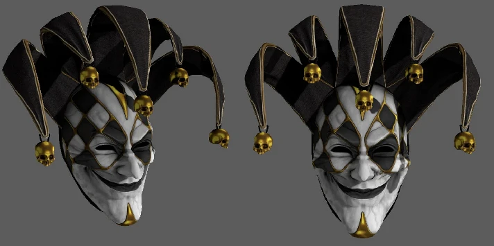 🔥PAYDAY 2 10th Anniversary Jester Mask🔥🔑Steam KEY🔑