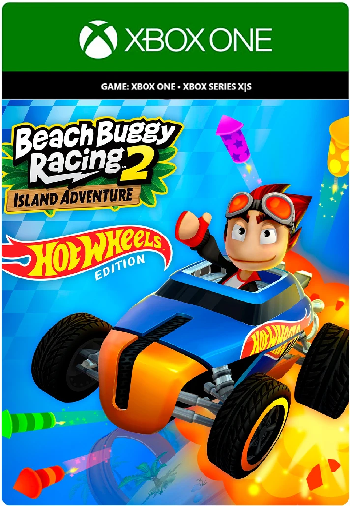 ✅❤️BEACH BUGGY RACING 2: HOT WHEELS EDITION❤️XBOX🔑KEY