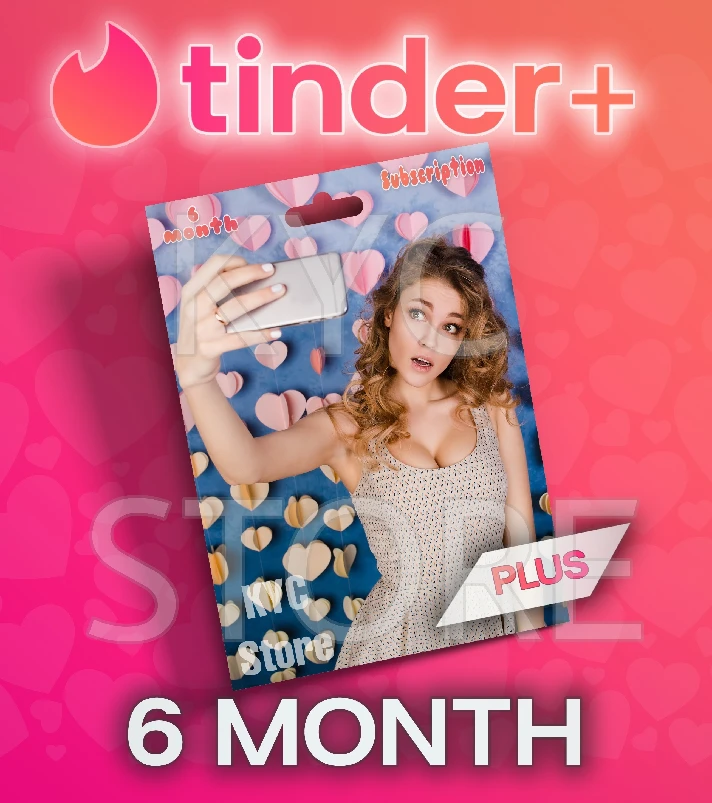 🔥💖Tinder Plus Promo Code 6 Month💖🔥(GLOBAL) 🌏🅿️