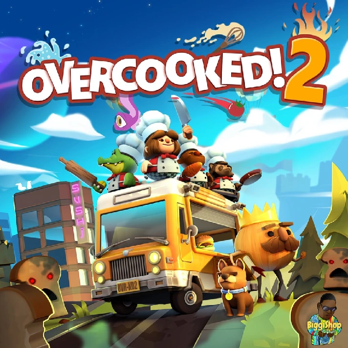 ⚡Overcooked! 2⚡PS4 | PS5