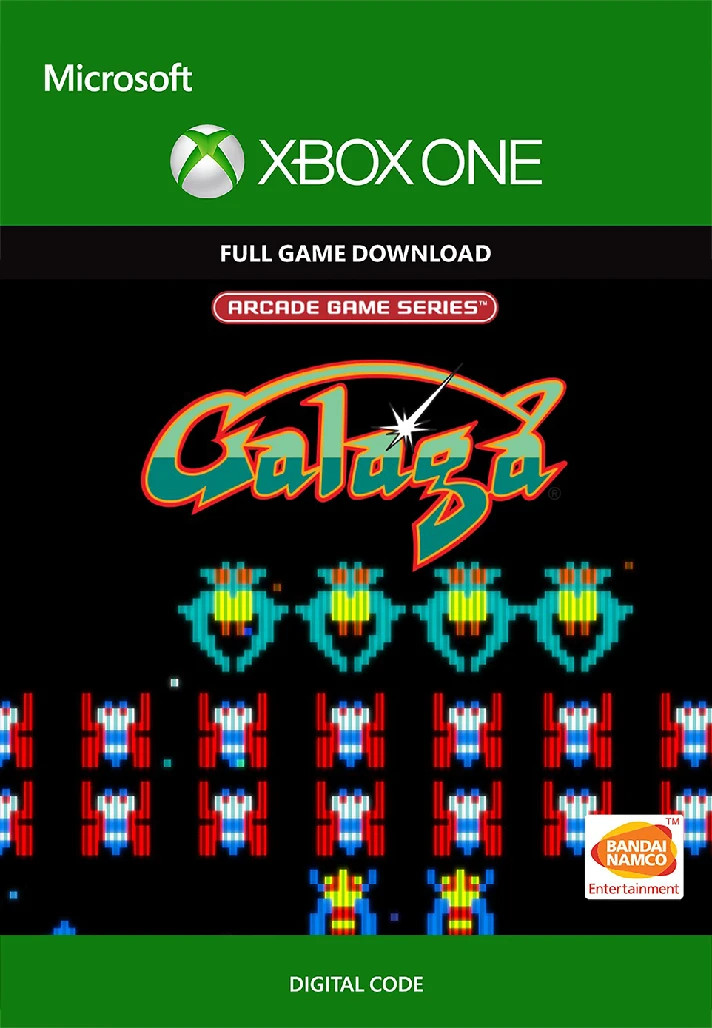 ARCADE GAME SERIES: GALAGA XBOX ONE & Series X|S Key 🔑