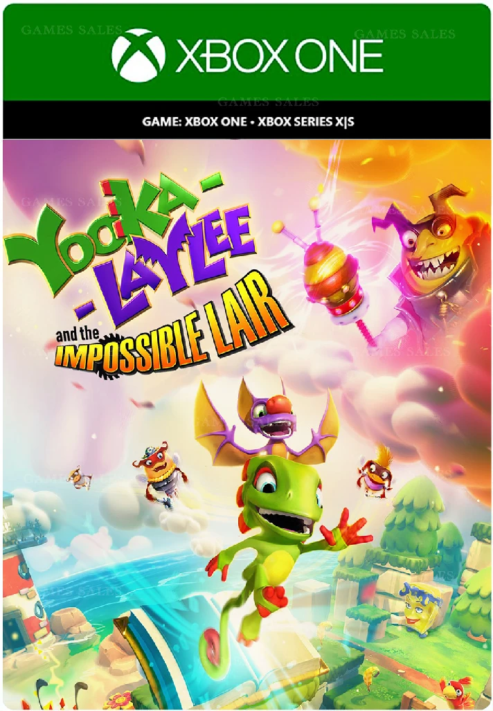 ✅❤️YOOKA-LAYLEE AND THE IMPOSSIBLE LAIR❤️XBOX🔑KEY