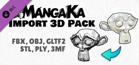 MangaKa - Import 3D Pack DLC STEAM KEY REGION GLOBAL 