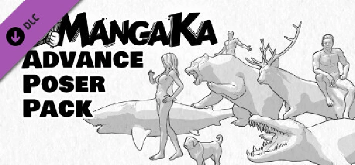 MangaKa - Advance Poser Pack DLC STEAM KEY REGION FREE