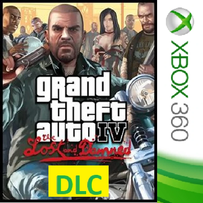 ☑️⭐GTA IV The Lost and Damned XBOX DLC ⭐Purchase⭐☑️#