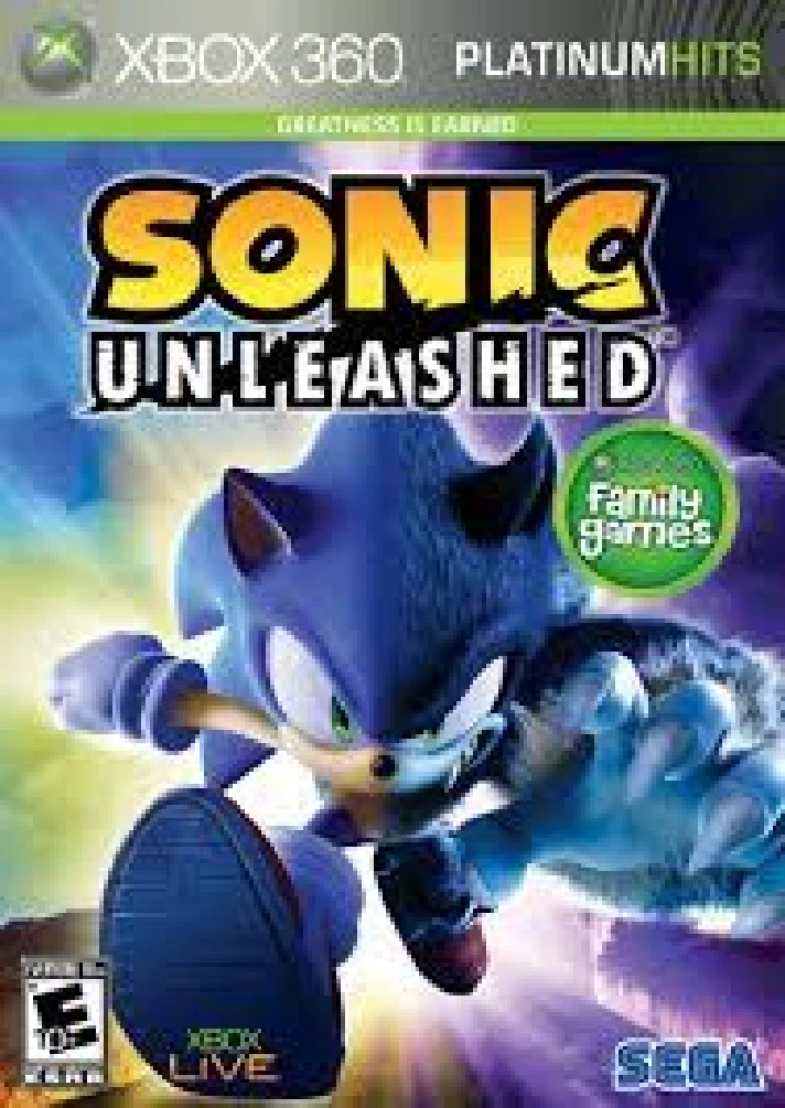 SONIC UNLEASHED + DLC  XBOX ONE, SERIES X|S🟢