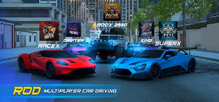 ROD Multiplayer Car Driving STEAM KEY REGION FREE