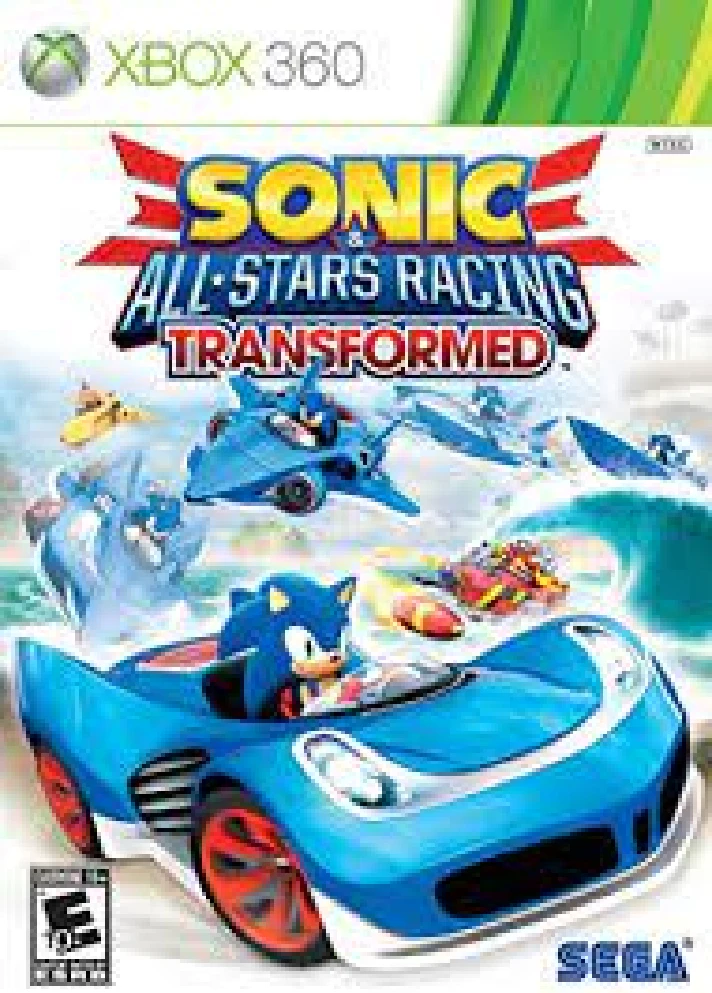 SONIC & ALL-STARS RACING TRANSFORMED XBOX🟢ACTIVATION