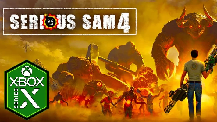 ✅ Serious Sam 4 XBOX SERIES X|S Digital Key 🔑