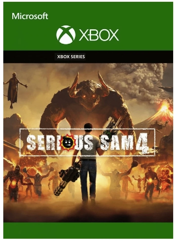 ✅ Serious Sam 4 XBOX SERIES X|S Digital Key 🔑