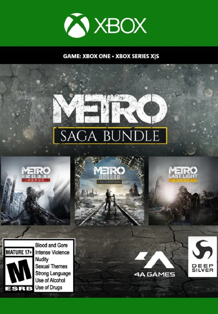 METRO SAGA BUNDLE ✅(XBOX ONE, SERIES X|S) KEY🔑