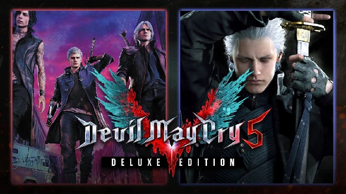 🔥 Devil May Cry 5 🔑 Deluxe + Vergil 🔑 Steam Key