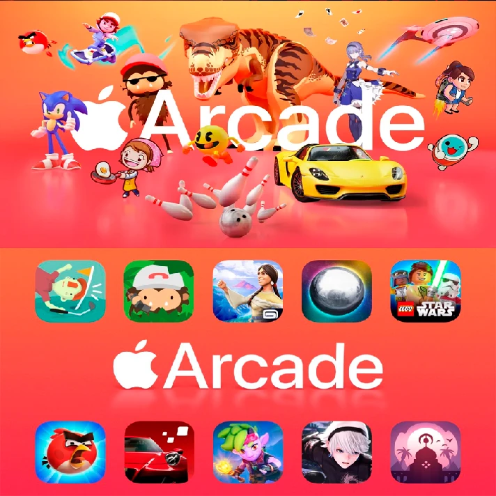 ⚡️ Apple Arcade 1/3/12 MONTHS iPhone ios AppStore iPad