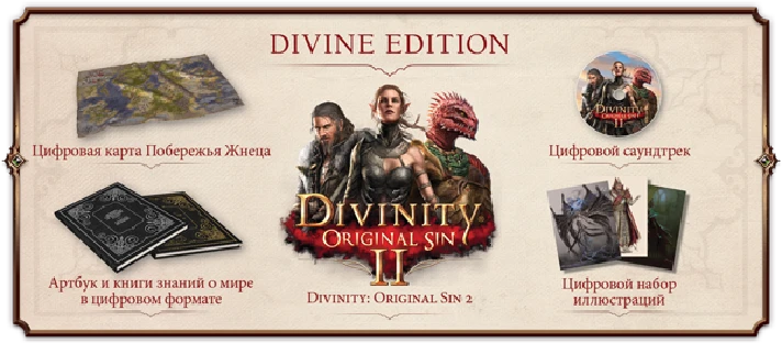 Divinity: Original Sin 2 - Divine Edition Steam Gift RU