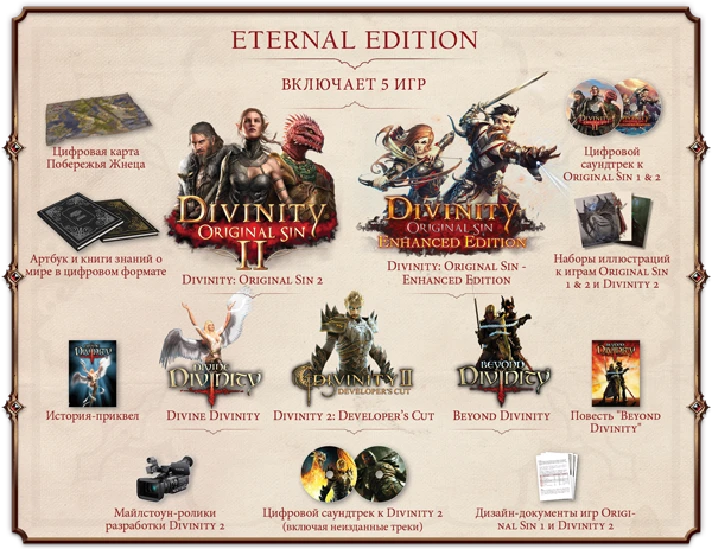 Divinity: Original Sin 2 Eternal Edition Steam Gift RU