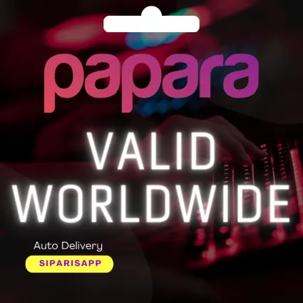 🏆 PAPARA LITE CARD 🔥 ТУРЕЦКАЯ🇹🇷 🔥 XBOX/PSN/DISCORD ⚡ АВТО