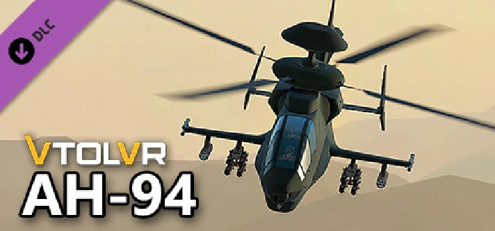 VTOL VR: AH-94 Attack Helicopter⚡AUTODELIVERY Steam RU