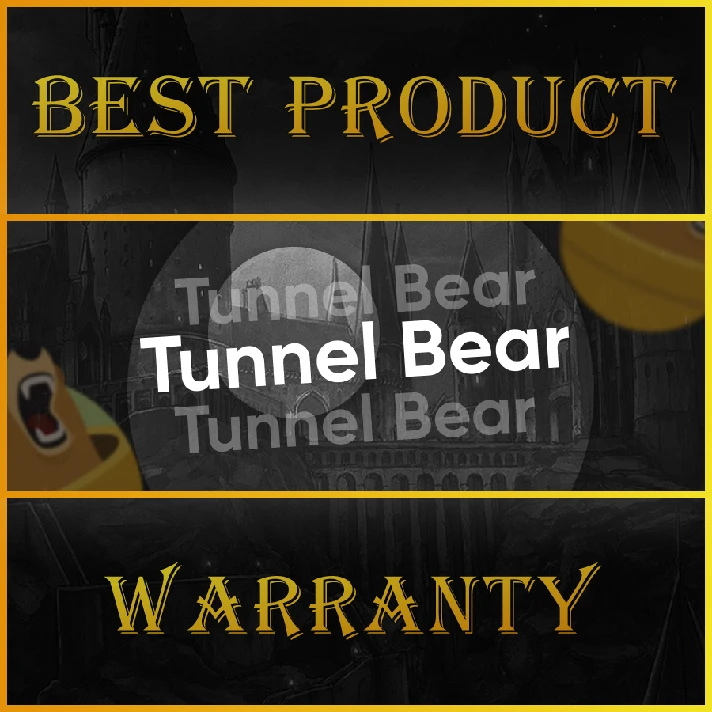 ⚡️ TUNNELBEAR VPN PREMIUM ⏳ 1+ YEAR PRODUCT WARRANTY 🎁