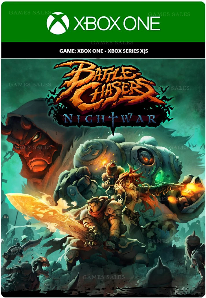 ✅❤️BATTLE CHASERS: NIGHTWAR❤️XBOX ONE|XS🔑KEY✅