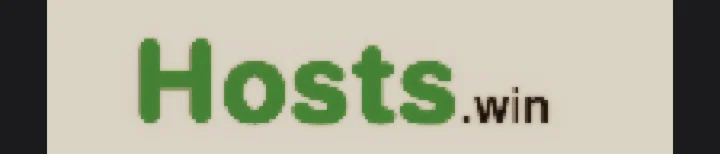 HOSTS.win  II Short Domain for Web Hosting Business