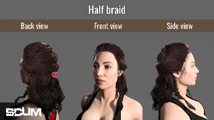 SCUM Female Hair Pack DLC STEAM GIFT РОССИЯ