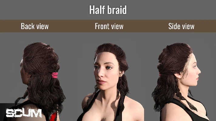 SCUM Female Hair Pack 💎 DLC STEAM GIFT RUSSIA