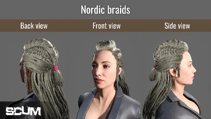 SCUM Female Hair Pack 💎 DLC STEAM GIFT RUSSIA