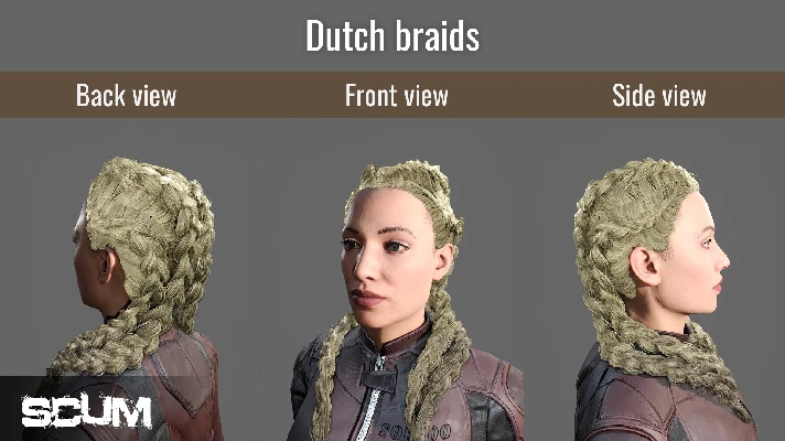 SCUM Female Hair Pack 💎 DLC STEAM GIFT RUSSIA