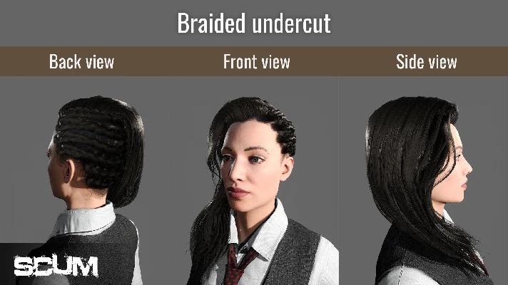 SCUM Female Hair Pack 💎 DLC STEAM GIFT RUSSIA