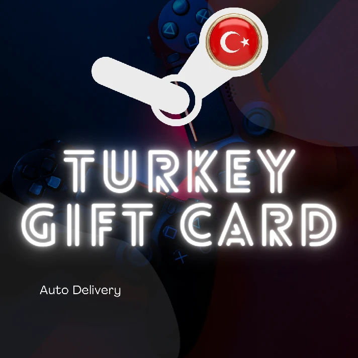 STEAM TURKEY✅GIFT CARD🔥WALLET TOP-UP 24/7