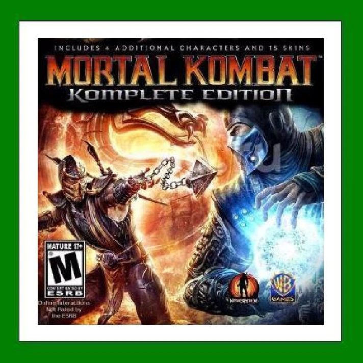 ✅Mortal Kombat Komplete Edition✔️Steam⭐Rent✔️Online🌎