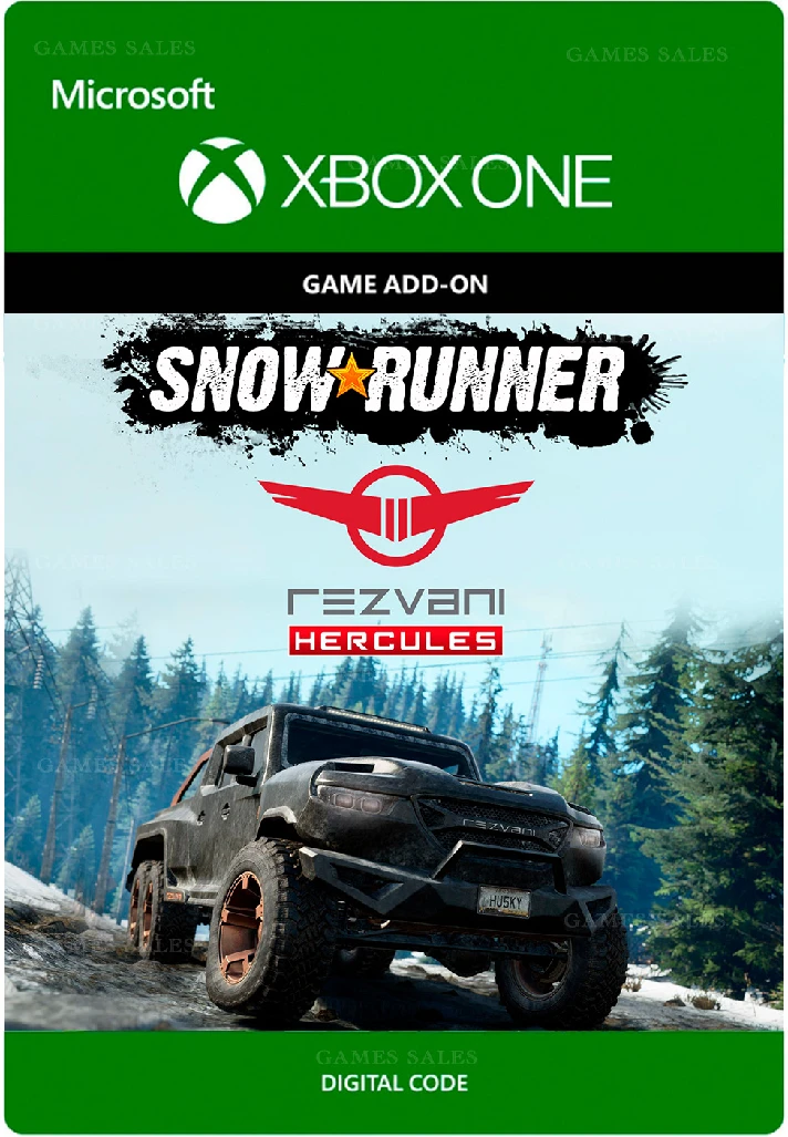 ✅❤️SNOWRUNNER - REZVANI HERCULES DLC❤️XBOX🔑KEY✅