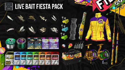 Fishing Planet: Live Bait Fiesta Pack DLC STEAM РОССИЯ