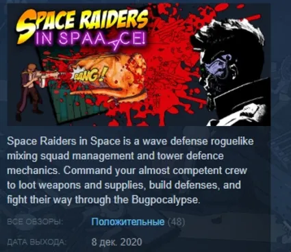 Space Raiders in Space 💎 STEAM KEY РФ+СНГ СТИМ ЛИЦЕНЗИЯ