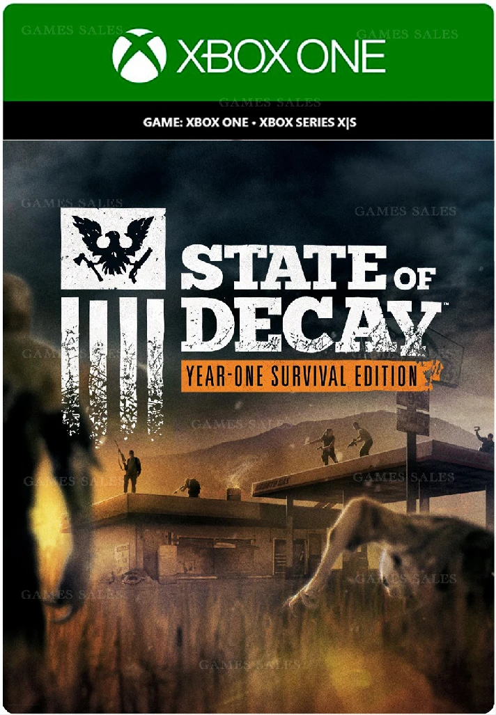 ✅❤️STATE OF DECAY: YEAR-ONE SURVIVAL EDITION❤️XBOX🔑KEY