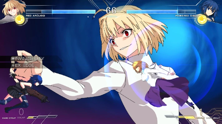 MELTY BLOOD: TYPE LUMINA - Red Arcueid Round Announceme