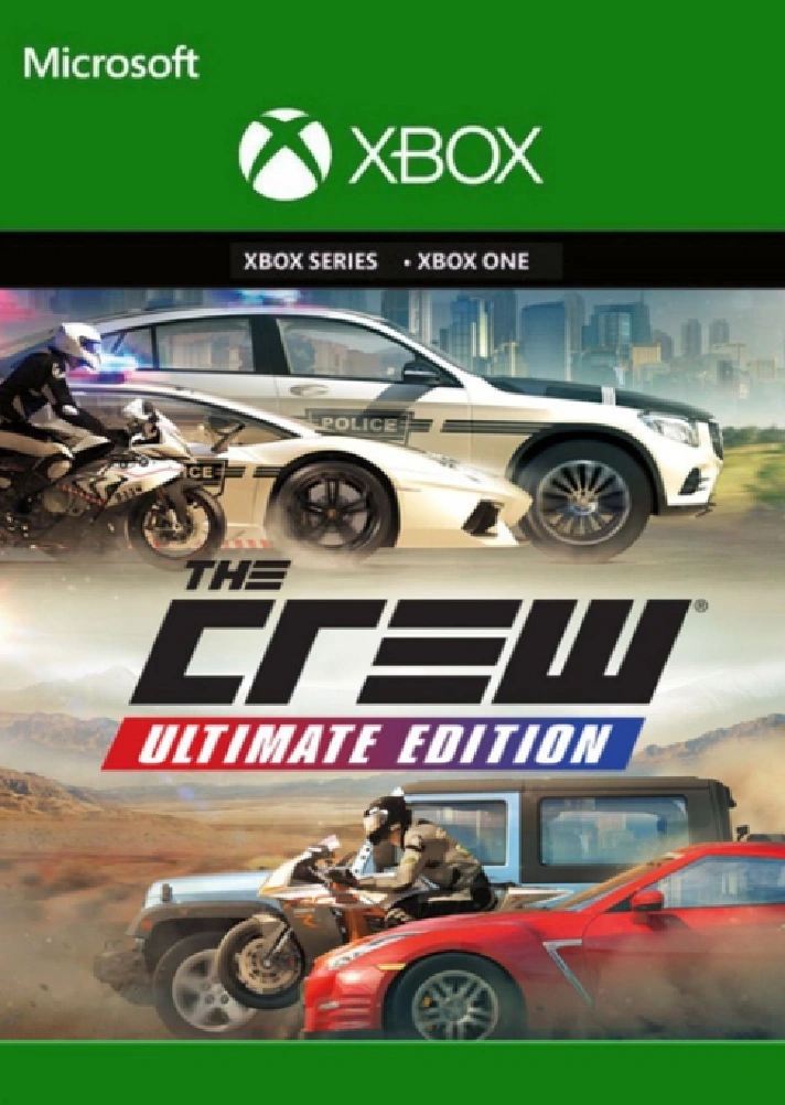 THE CREW ULTIMATE EDITION ✅(XBOX ONE, X|S) KEY🔑