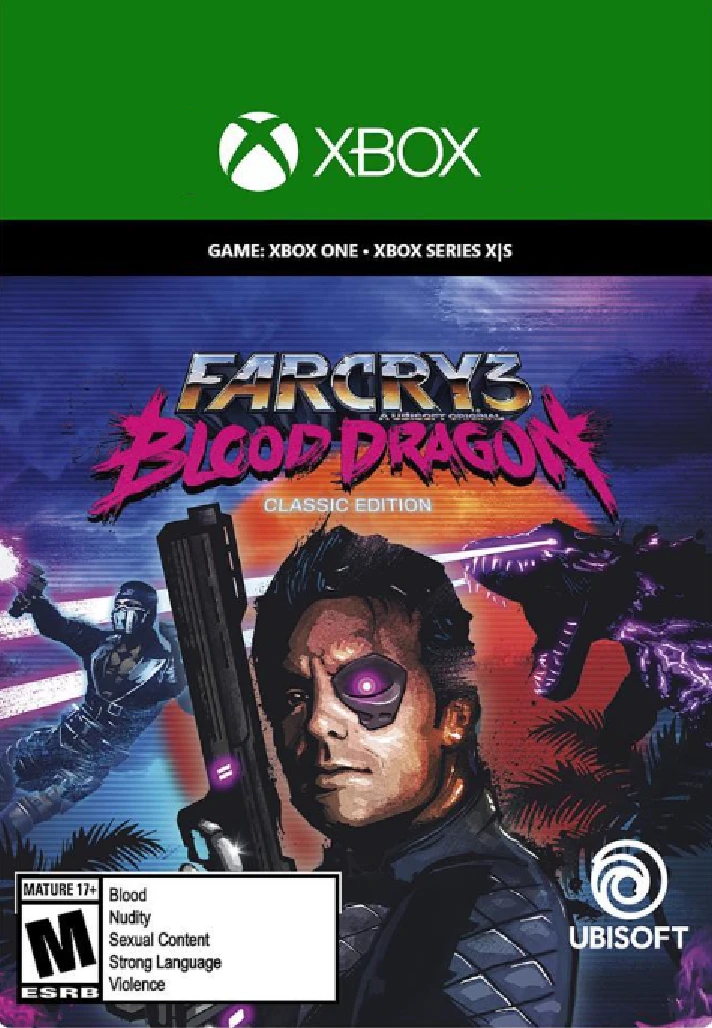 FAR CRY 3 BLOOD DRAGON CLASSIC EDITION ✅XBOX KEY🔑