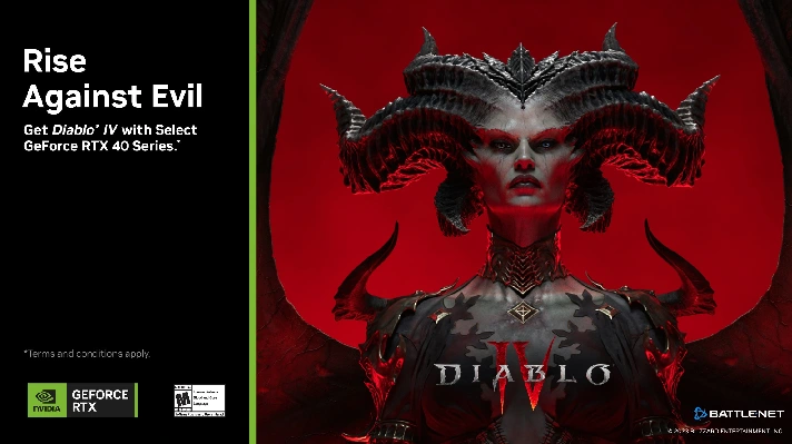 Diablo IV - Coupon Nvidia для Battle.net (Global)