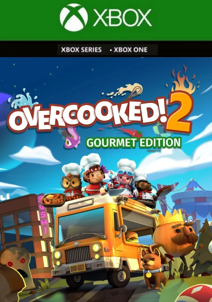 OVERCOOKED! 2 - GOURMET EDITION ✅(XBOX ONE, X|S) KEY🔑