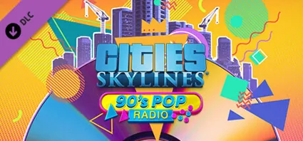 Cities: Skylines - 90's Pop Radio DLC - STEAM RU