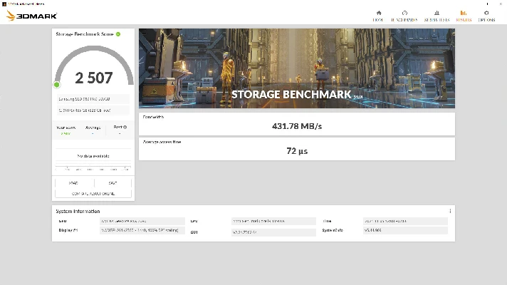 3DMark Storage Benchmark DLC STEAM•RU ⚡️AUTO 💳0% CARDS