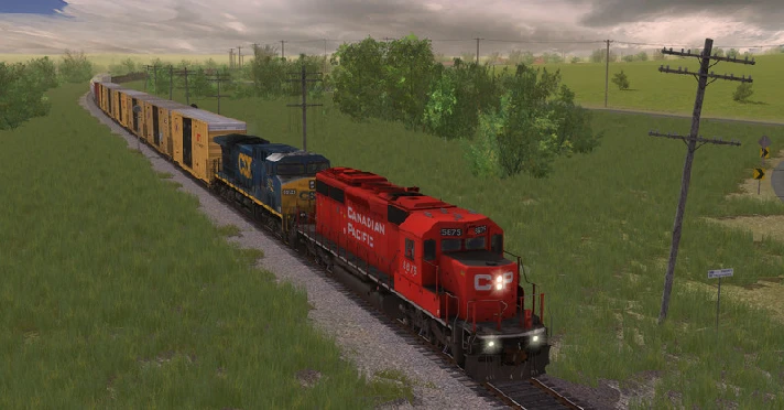 Trainz 2022 DLC - CP SD40-2 #5865-5879 Modern Block Let