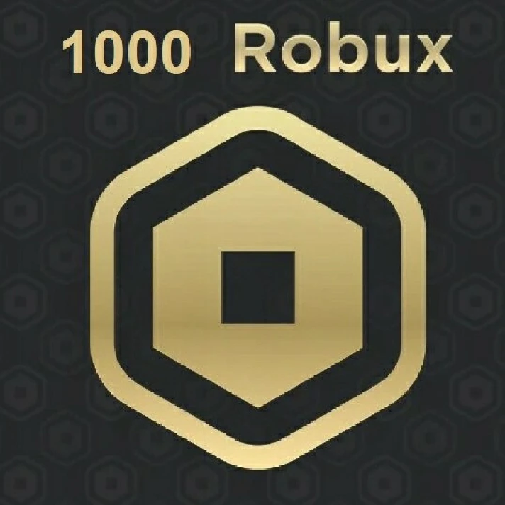 Roblox — 1000 Robux | Code | Region free