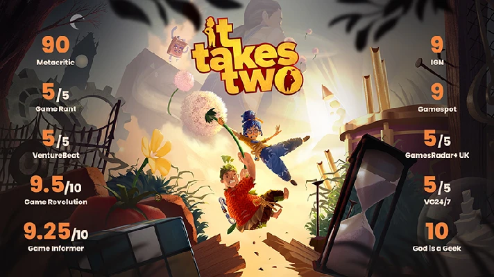 🔥 It Takes Two ✅Steam 🟢Online 🕓ACCOUNT RENT