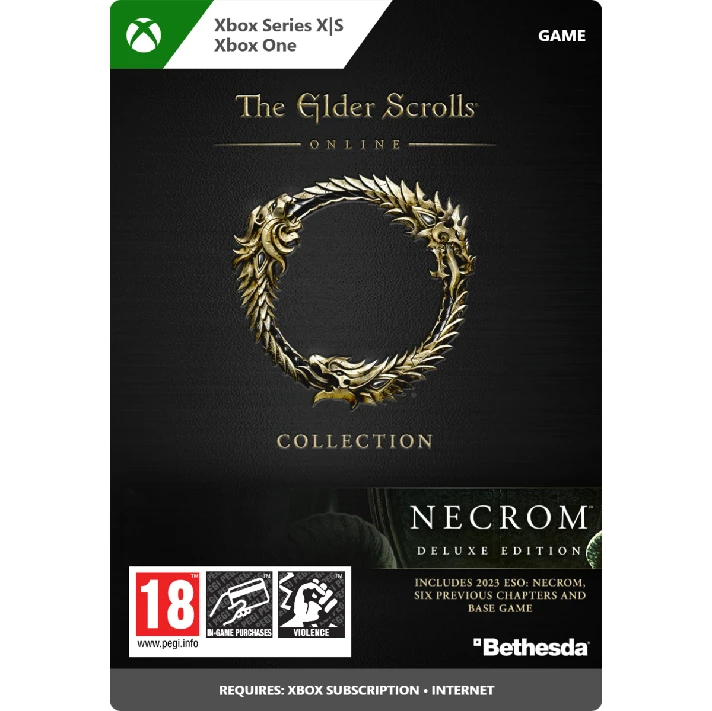 🐉The Elder Scrolls Online DeluxeCollectionNecromXBOX🎮