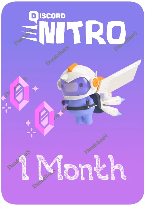 DISCORD NITRO 1 МЕСЯЦ+2 БУСТА МОМЕНТАЛЬНАЯ ДОСТАВКА