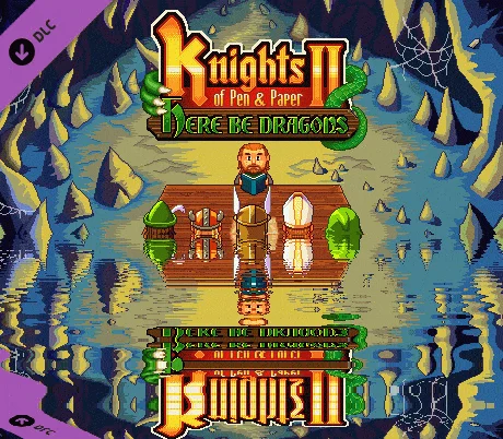 Knights of Pen and Paper 2 Here Be Dragons DLC ⭐Steam⭐