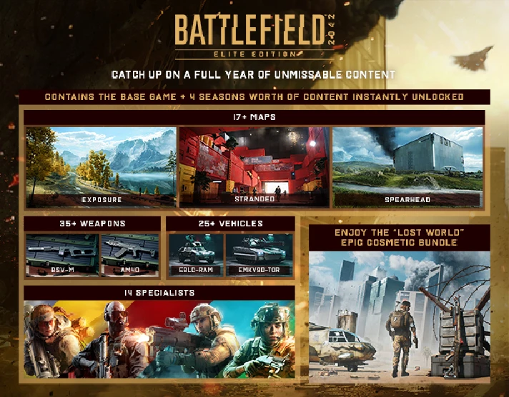 Battlefield™ 2042 — Elite Edition STEAM GIFT