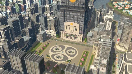 Cities: Skylines - Financial Districts DLC - STEAM RU